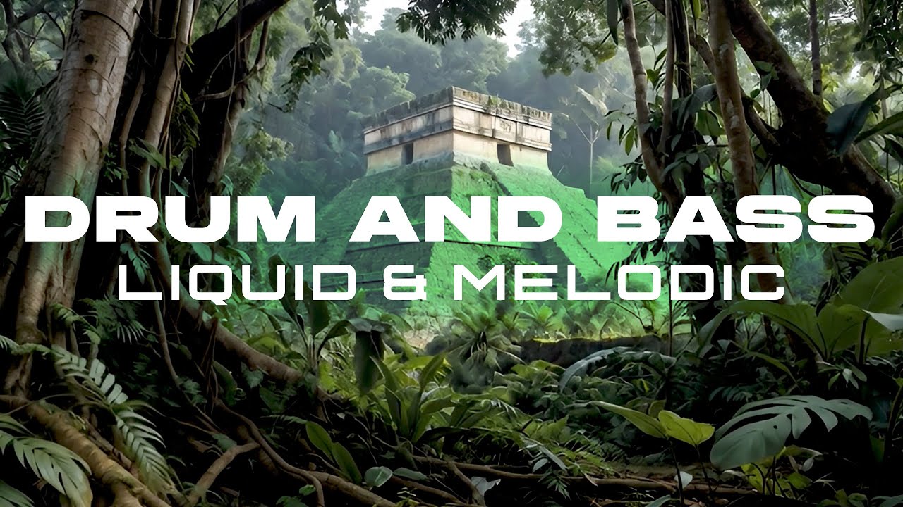 Jungle Temple 🔺 Liquid & Melodic Drum & Bass | Pyramid Visualizer | 2 Hour Mix
