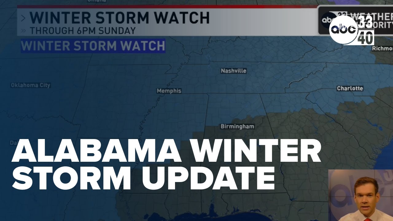 Alabama winter storm update | January 21, 2026