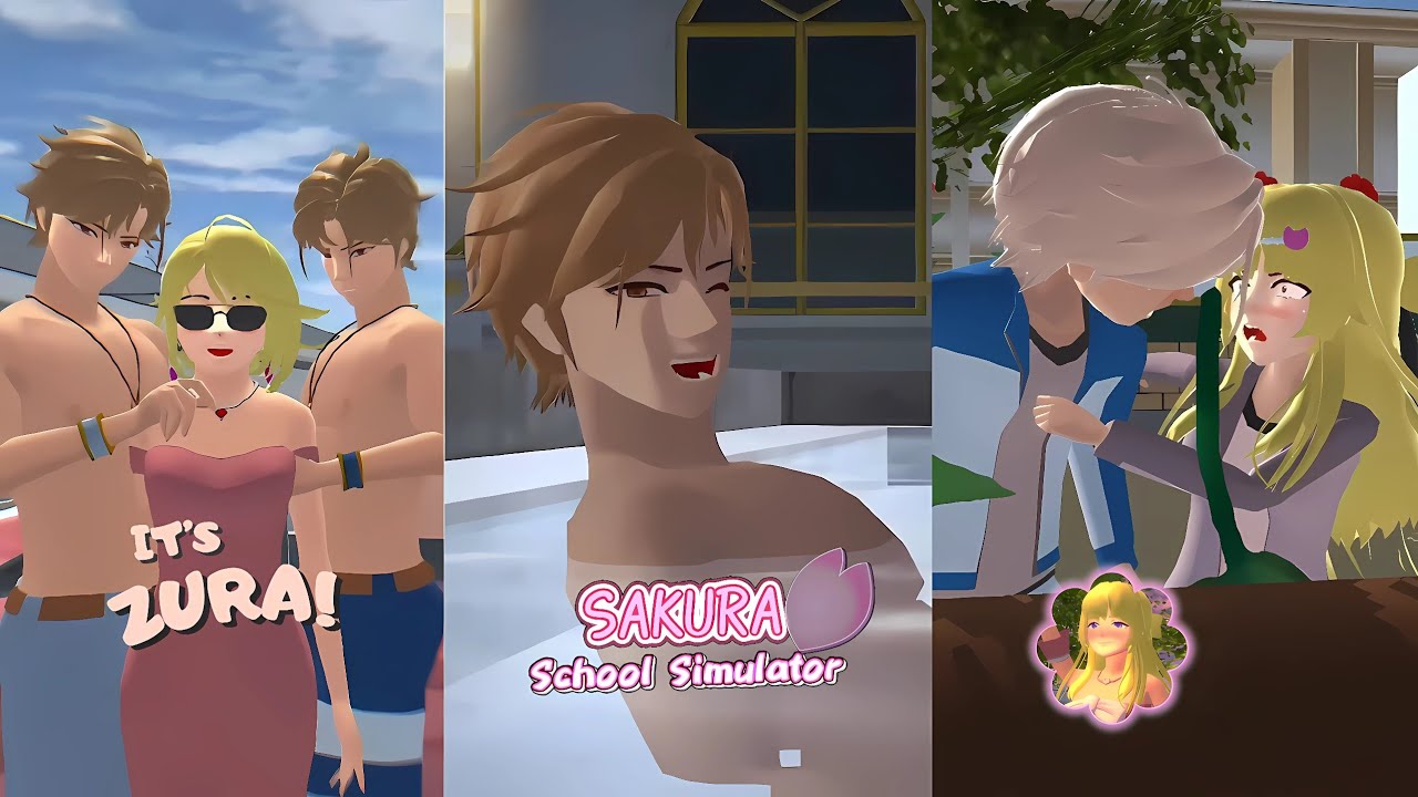 KUMPULAN VIDEO SHORTS IT'S ZURA! 15 || SAKURA SCHOOL SIMULATOR INDONESIA 