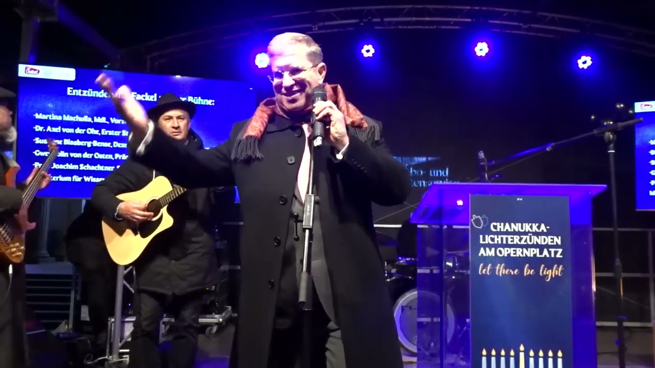 הופעה לחנוכה בגרמניה Auftritt zu Chanukka in Hannover