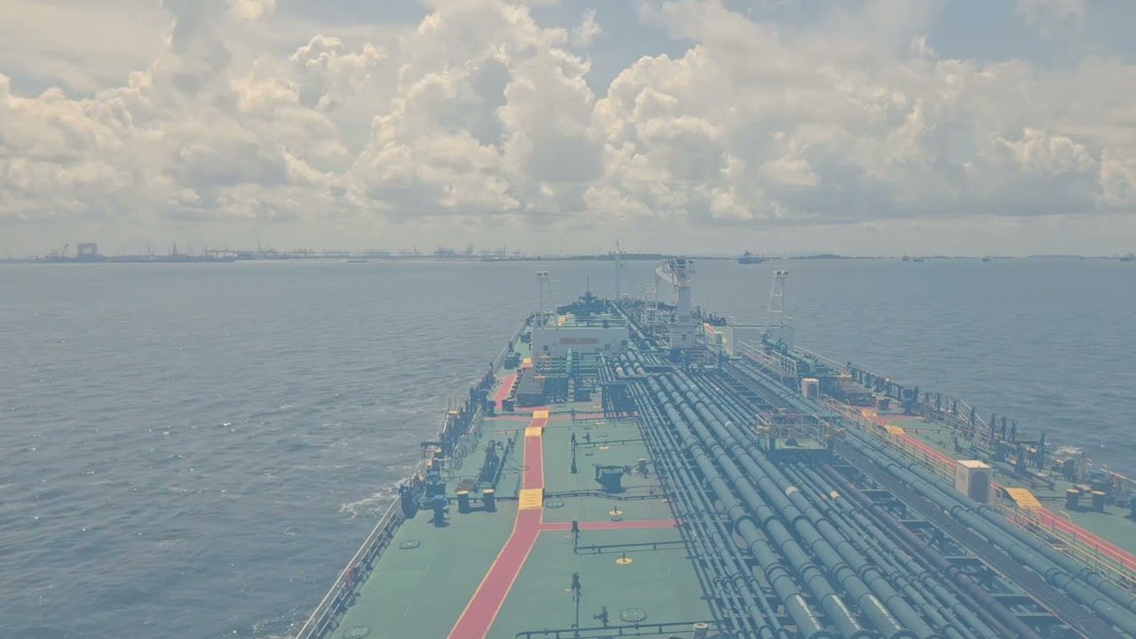 Transitting mallaca strait, at 10x the speed