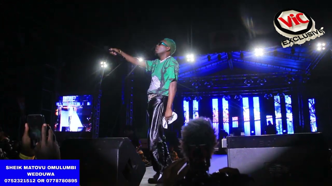Green Dadina Akigudeko Ku Stage Mu #kwepichaconcert Laba Ekimutuseko