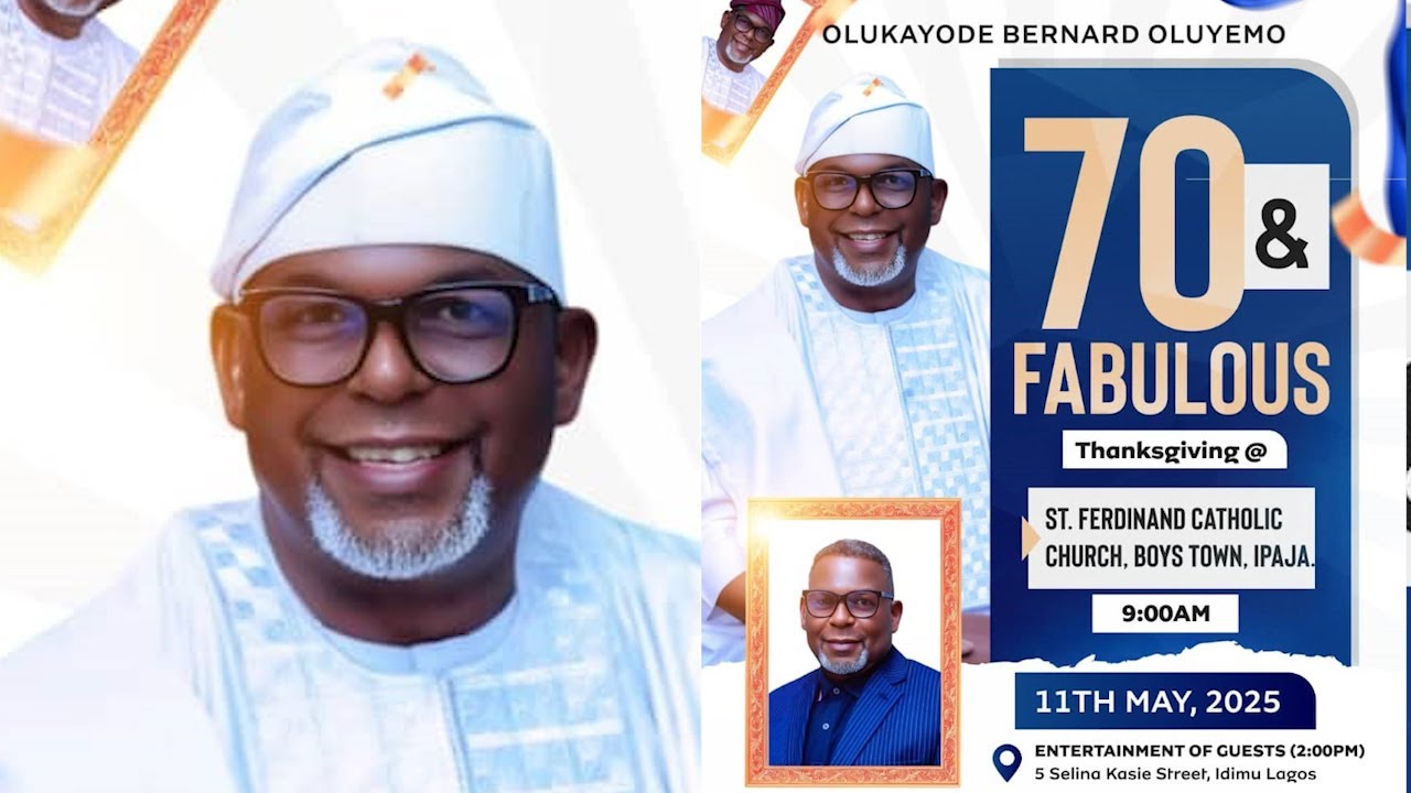 OLUKAYODE BERNARD OLUYEMO JP @70
