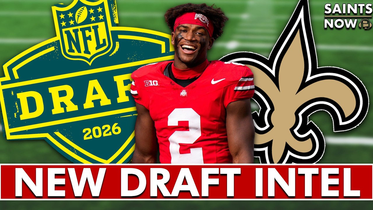 The Saints Just Got A MOUNTAIN Of News On Their TOP NFL Draft Targets!