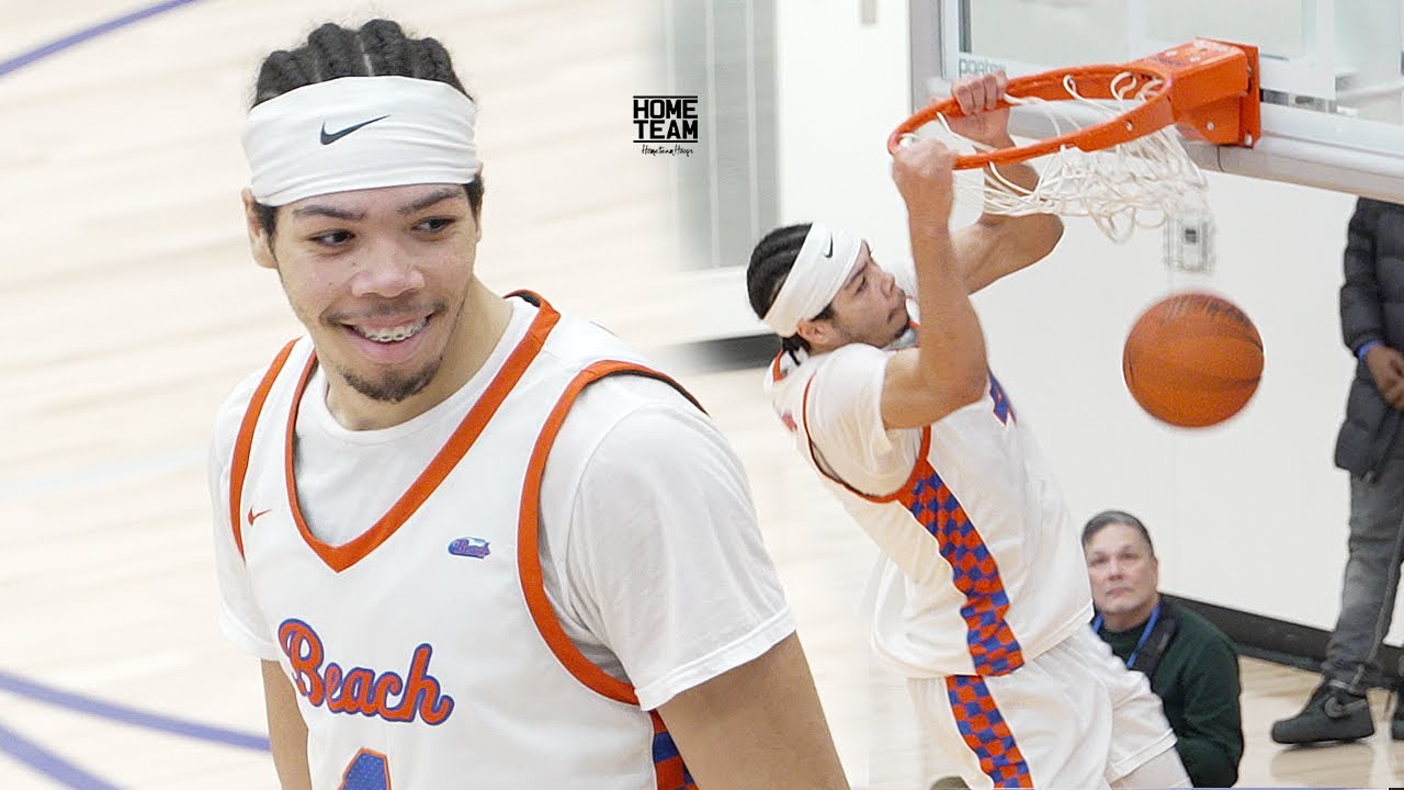 Tyran Stokes and Rainier Beach PLAYOFF Game vs Seattle Prep