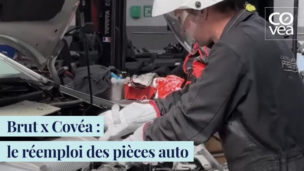 Brut x Covéa : le réemploi des pièces auto