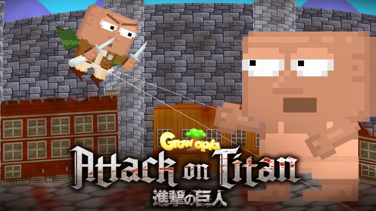 Attack On Titans! ( Animation ) | Growtopia