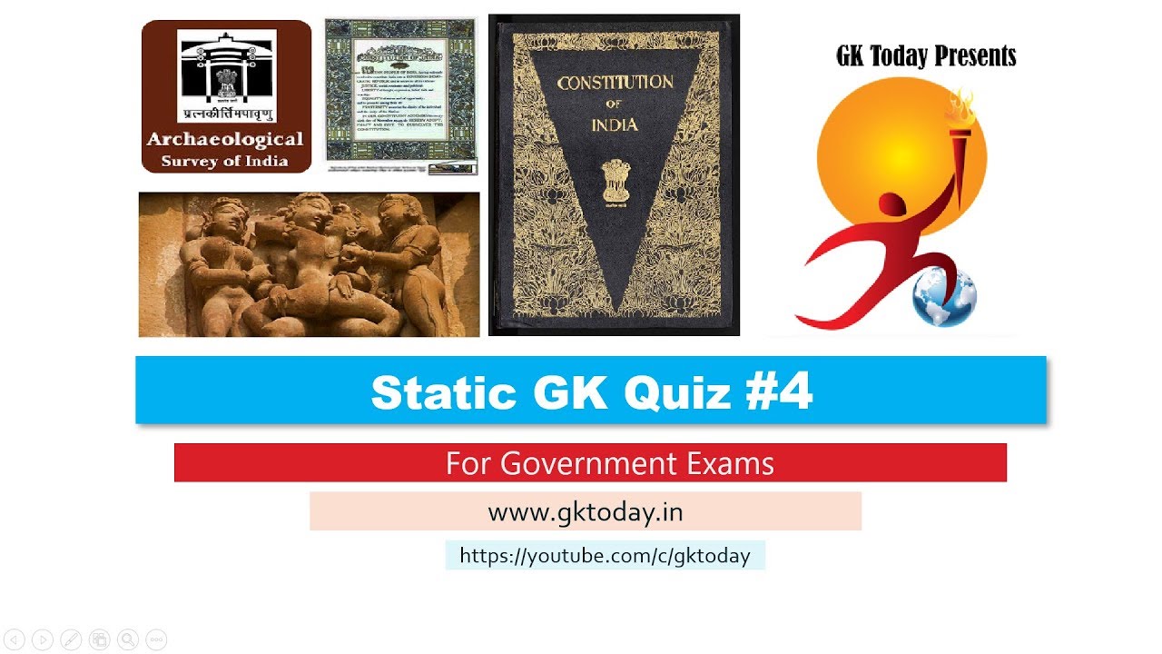 GKToday's Static GK Quiz-4