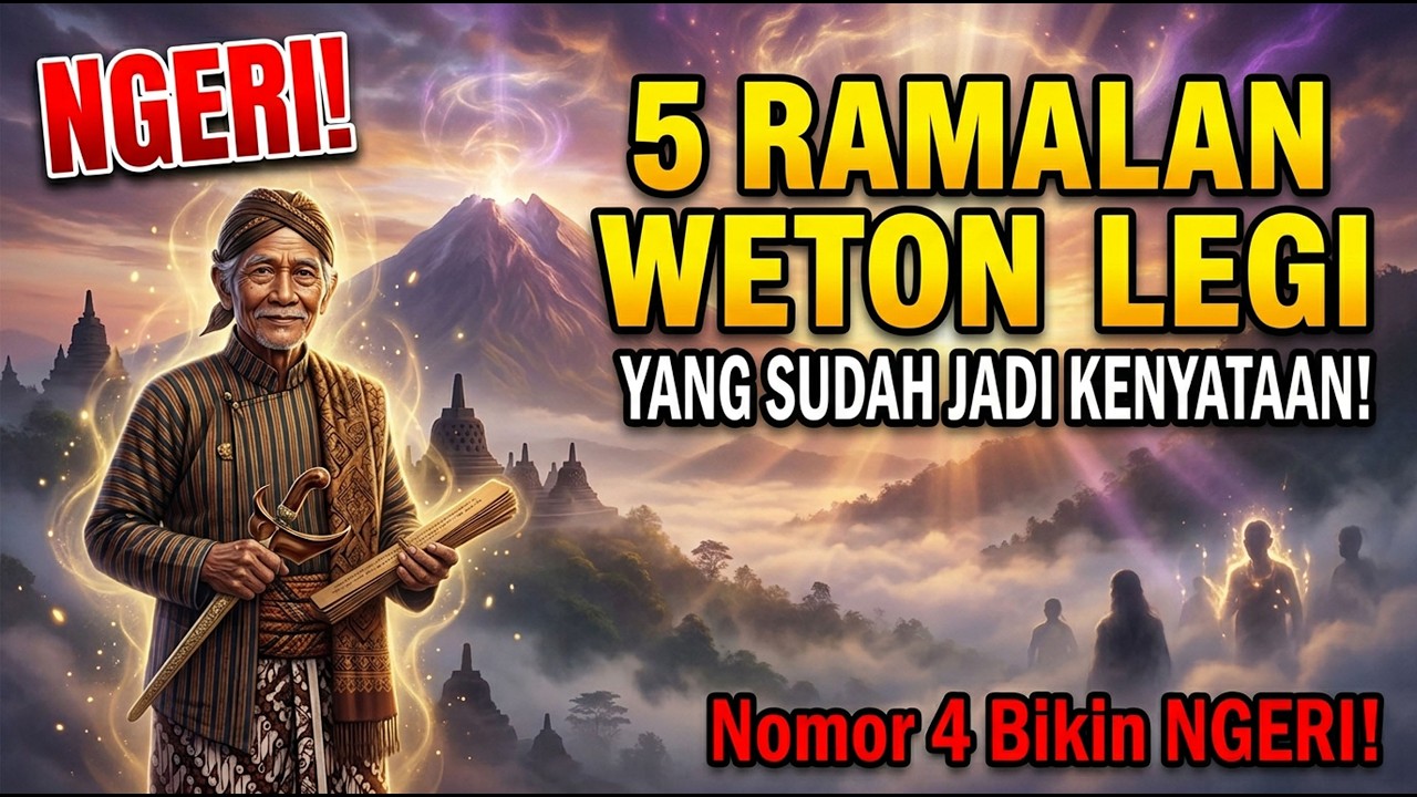 BAHAYA❗5 RAMALAN WETON LEGI JADI NYATA❗NO 4 BIKIN NGERI❗