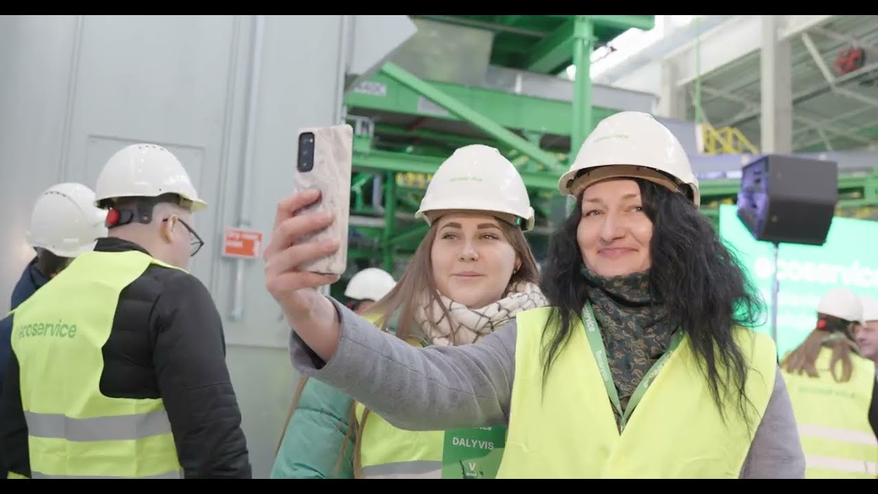 ECOSERVICE rūšiavimo centro Vilniuje atidarymas  I  created by REKŪRAI