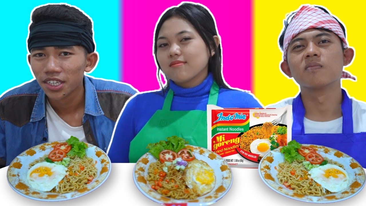 TANTANGAN MASAK MASAK INDOMIE SESUAI BUNGKUSNYA, ARIK JADI CHEF BENERAN😱 | Mikael TubeHD