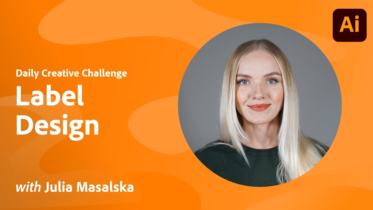 Illustrator Daily Creative Challenge - Label Design