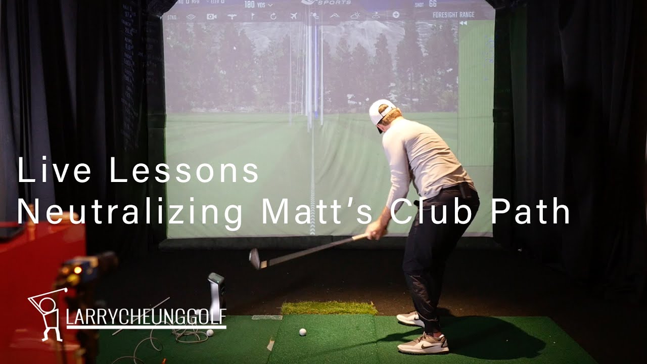 Live Lessons #7 with Matt Blois from TXG 01/03/2020 - Off-season, Neutralizing Club Path