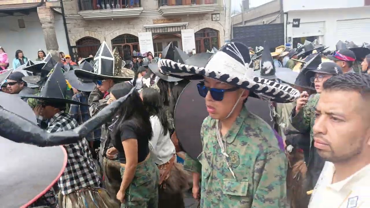 TOMA DE LA PLAZA |  COTACACHI 2025 #cotacachi #imbabura #otavalo #intiraymi