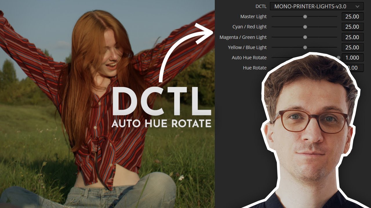 I Reinvented Printer Lights in DaVinci Resolve – With Auto Hue Rotate