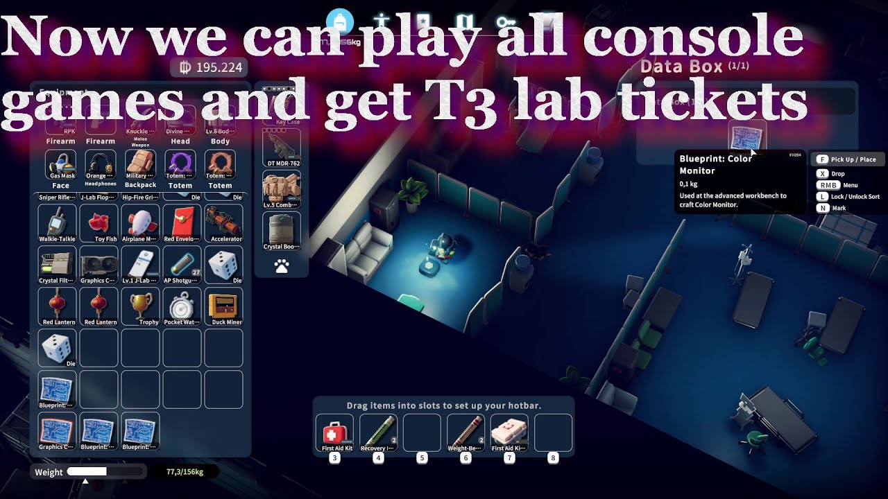 Escape from Duckov - Endgame loot guide for Lab cards - Color Monitor - Thermal Goggles - Duck Miner