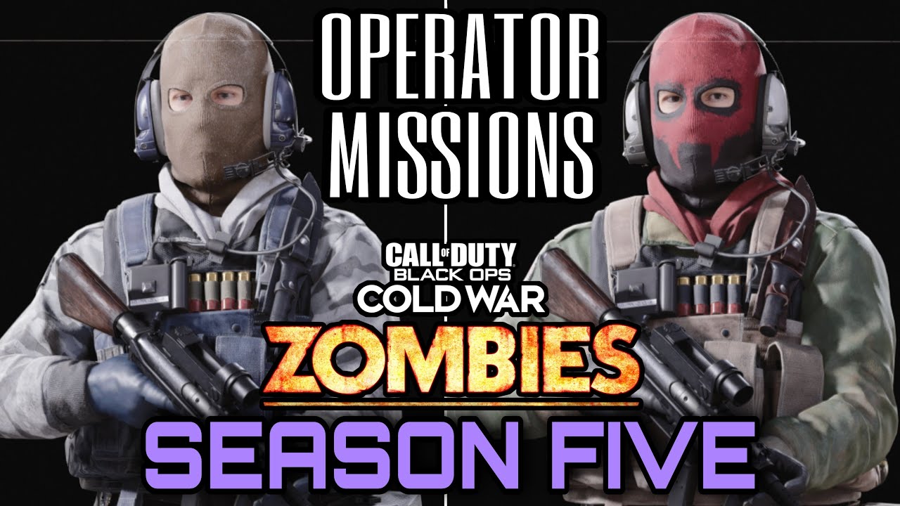HOW TO COMPLETE ALL ZOMBIES OPERATOR MISSIONS FOR STONE (Black Ops Cold War Season Five)
