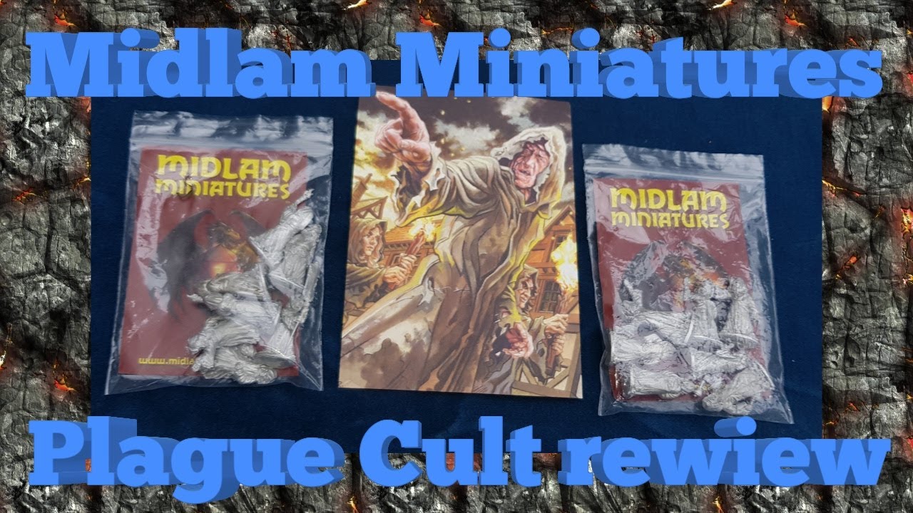 #miniatures Midlam miniatures procession of the Plague Cult