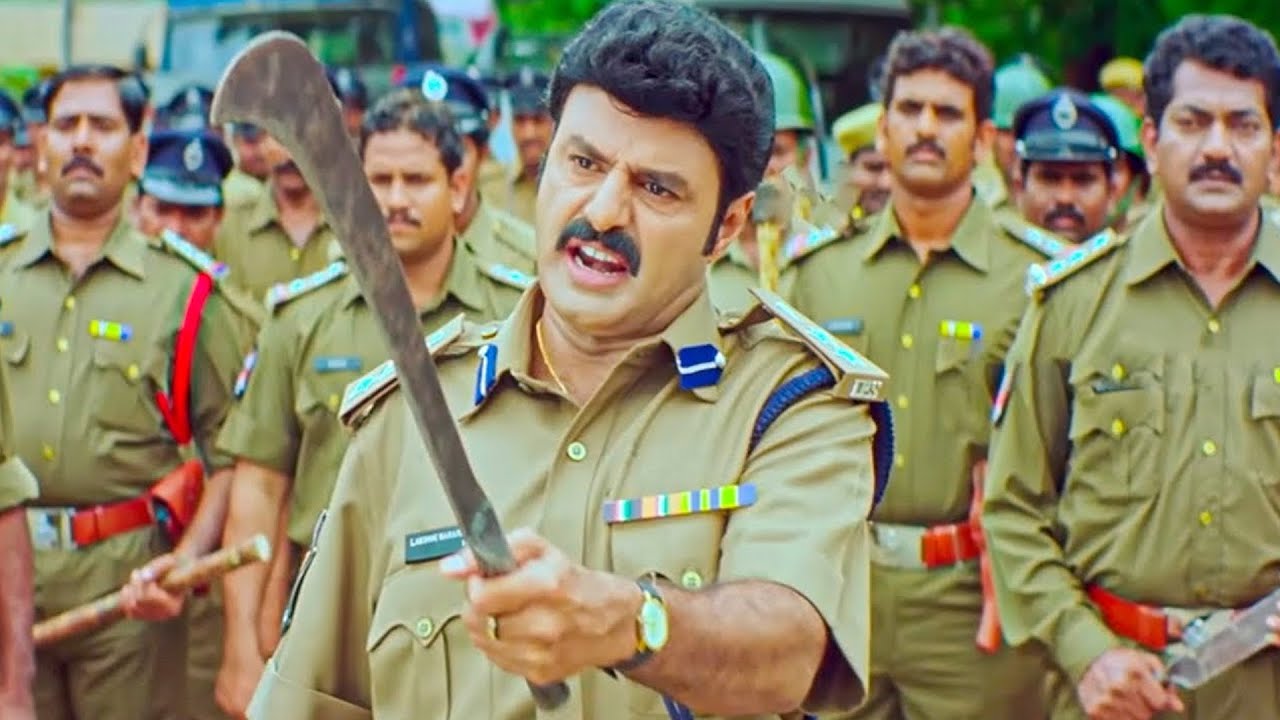 Balakrishna Police Ultimate Mass Action Scenes | Telugu Interesting Balakrishna Best Action Videos
