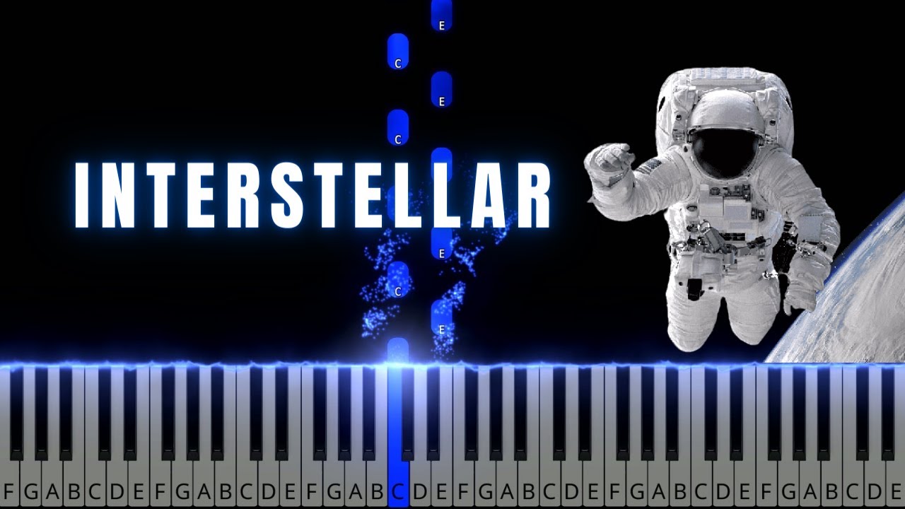 Interstellar - Piano - Tutorial