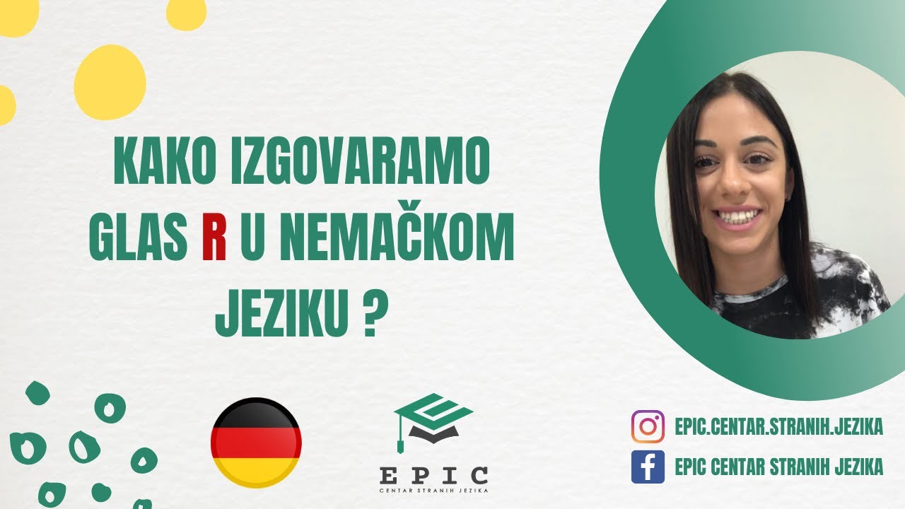 KAKO IZGOVARAMO GLAS R U NEMAČKOM JEZIKU ?