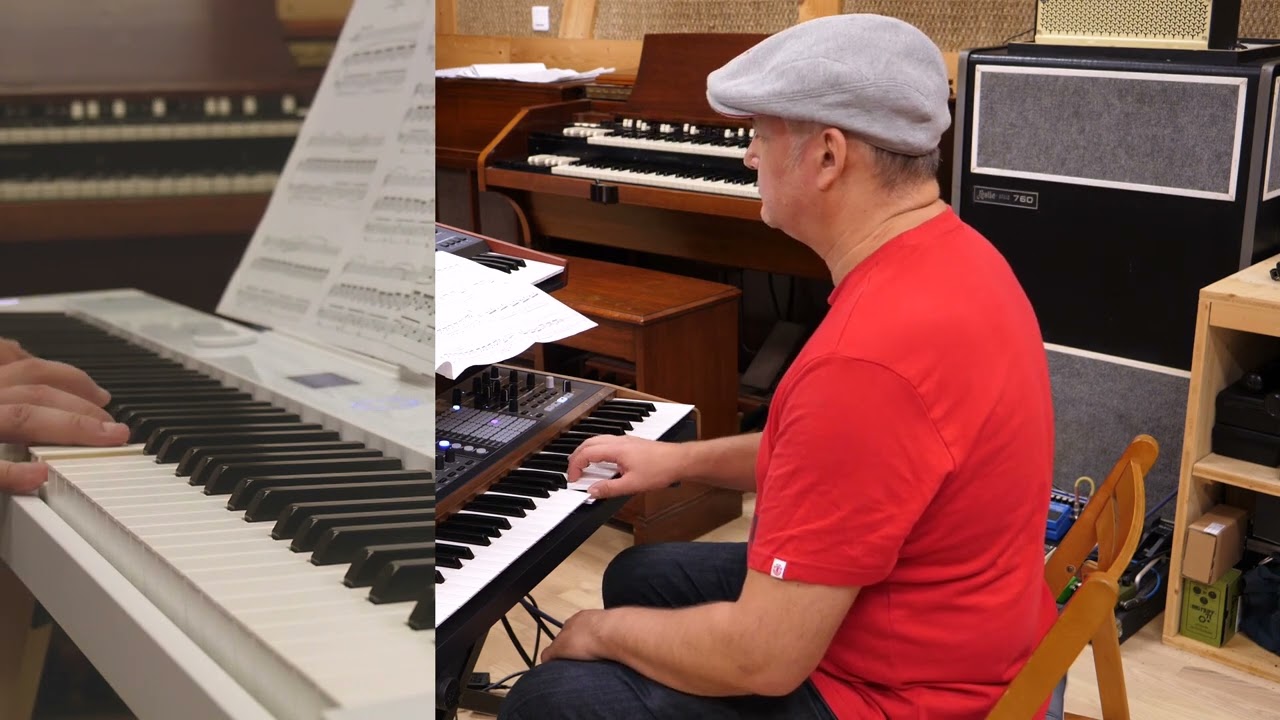 Camille Saint Saëns le cygne pour piano et synthétiseur Arturia Florian Damour