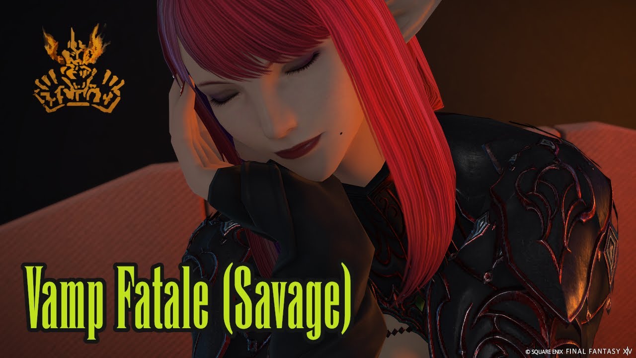 FFXIV - Vamp Fatale Savage, WHM PoV
