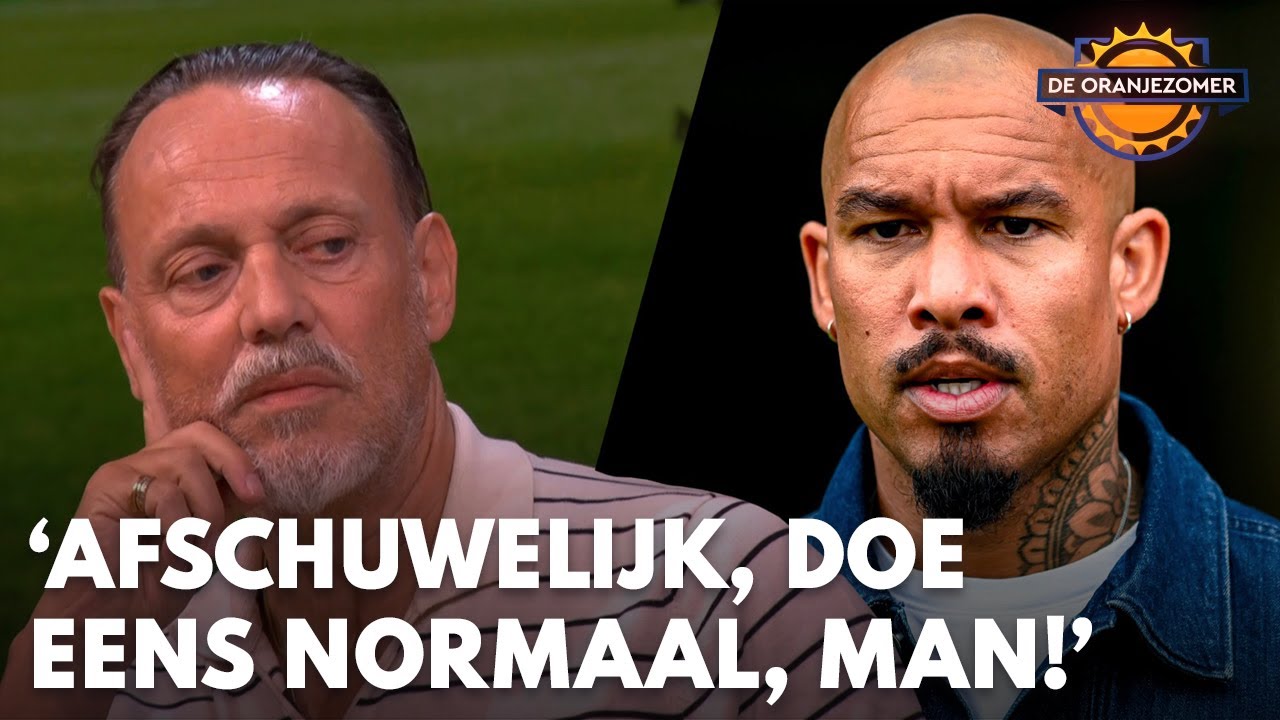 Hugo Borst zag interview met Nigel de Jong: ‘Afschuwelijk, doe eens normaal, man!' | DE ORANJEZOMER