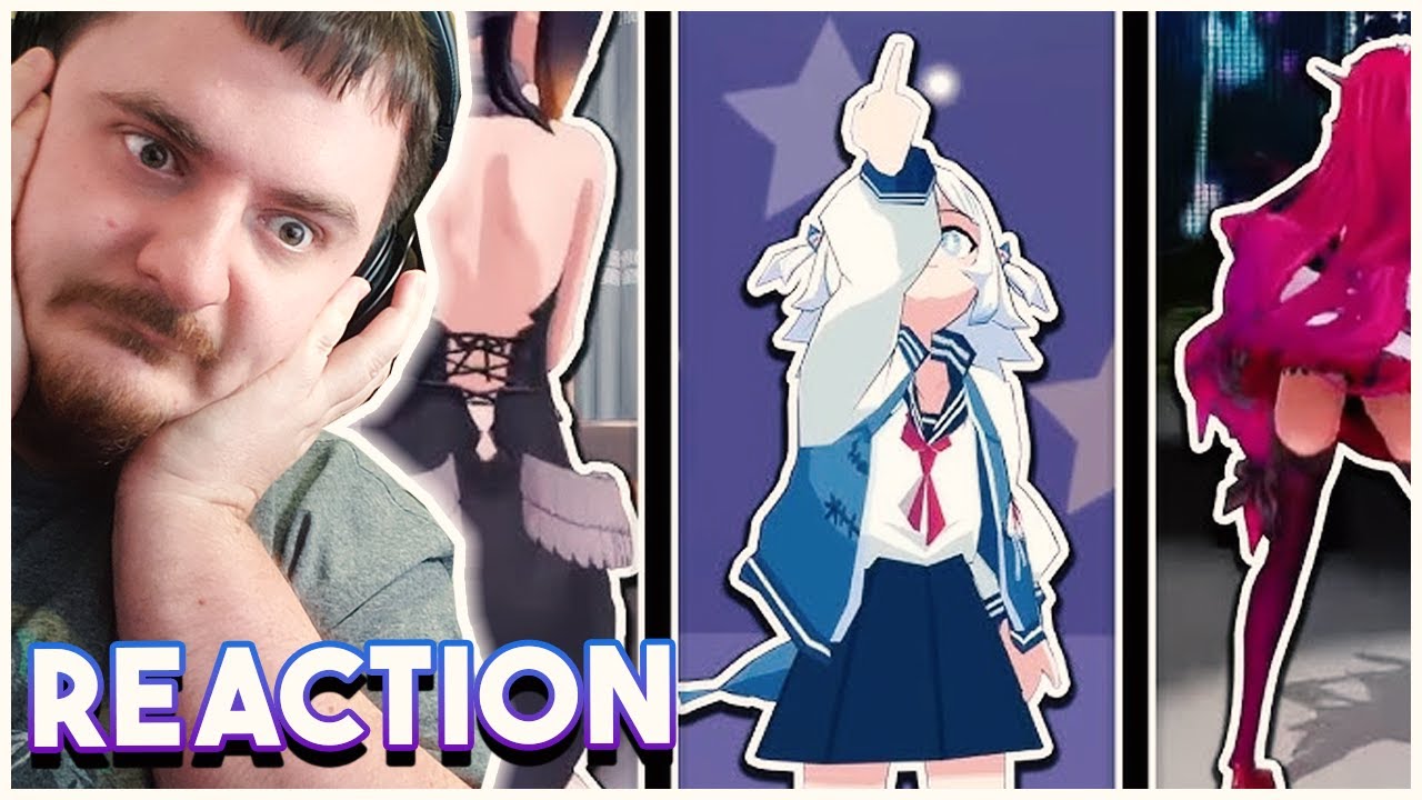 'Hololive EN'S Craziest 3D Moments' REACTION | LOONY REACTS