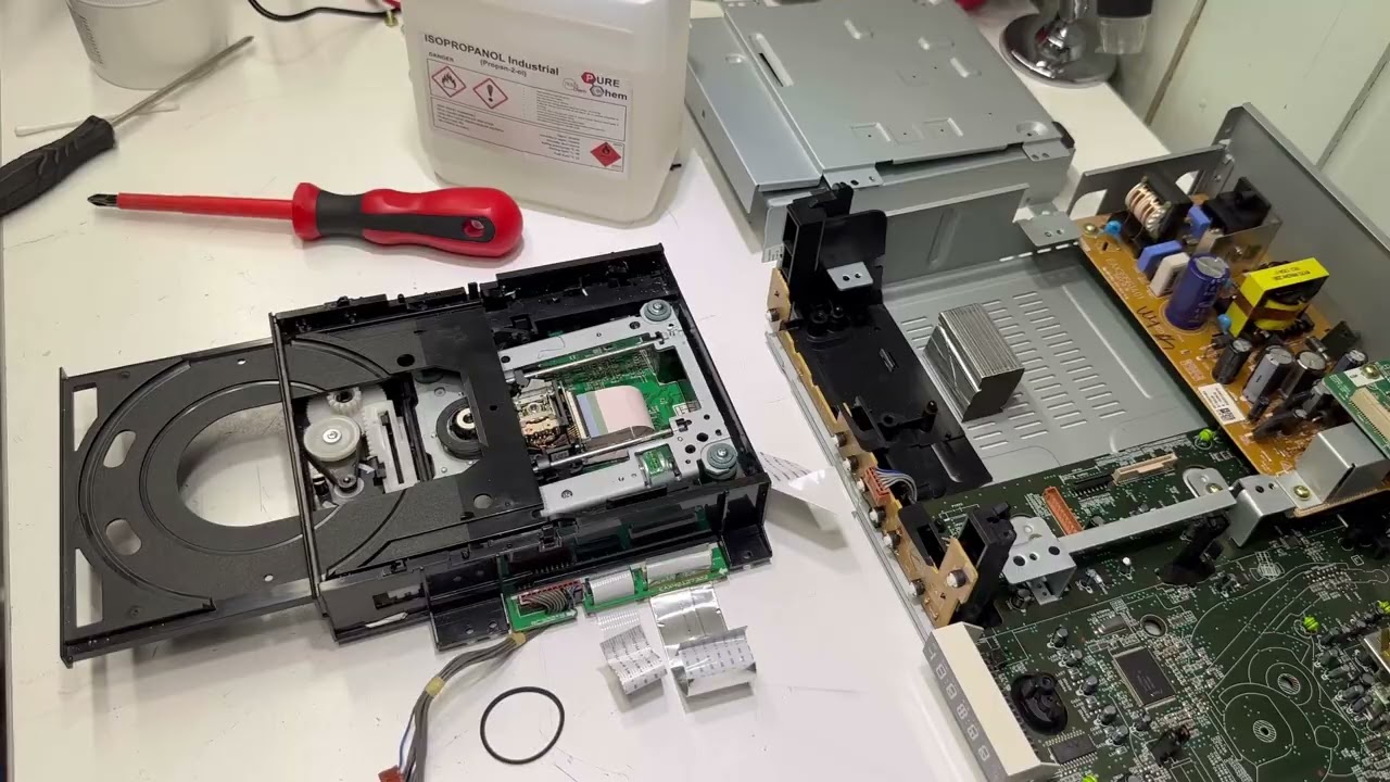 LG RCT689H Pal VHS Recorder/DVD Recorder Repair