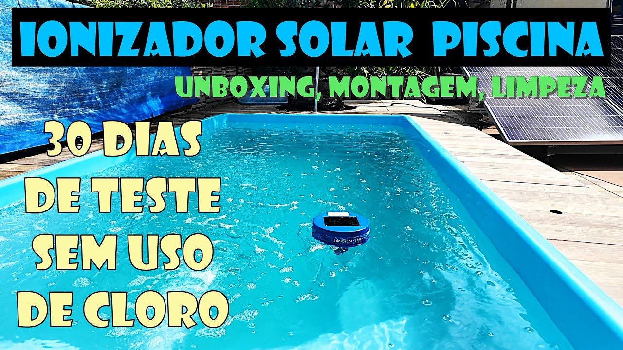 IONIZADOR SOLAR PARA PISCINA