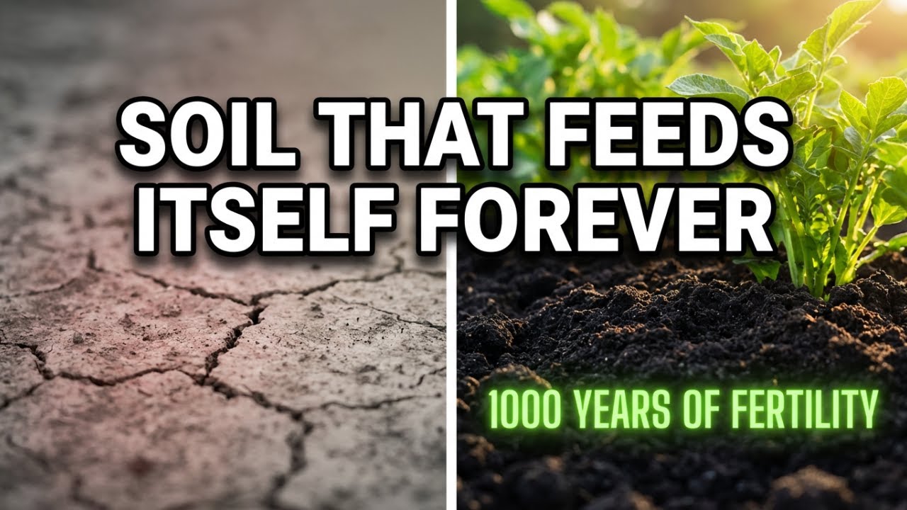 The ZERO Cost Methods to ENRICH Soil for 1000 Years! No chemicals Needed!
