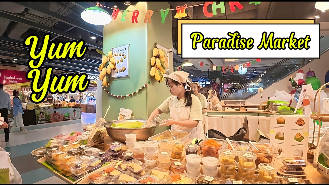 Paradise Park market in Bangkok