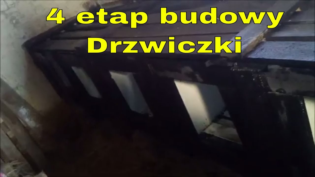 Pomysł na klatkę dla królików. Budowa Cz. 4