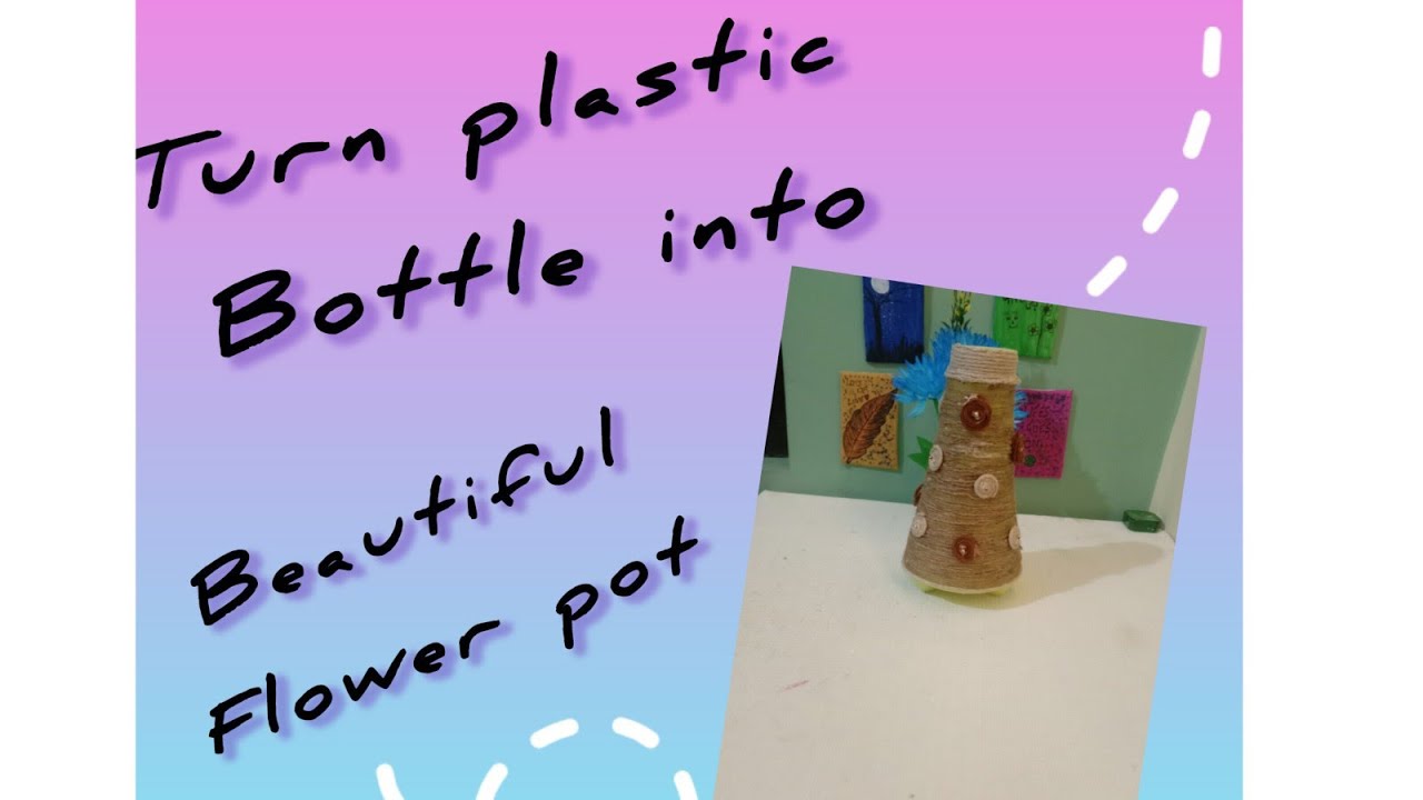 Amazing Bottle Art Transformation | Best Out Of Waste Diy