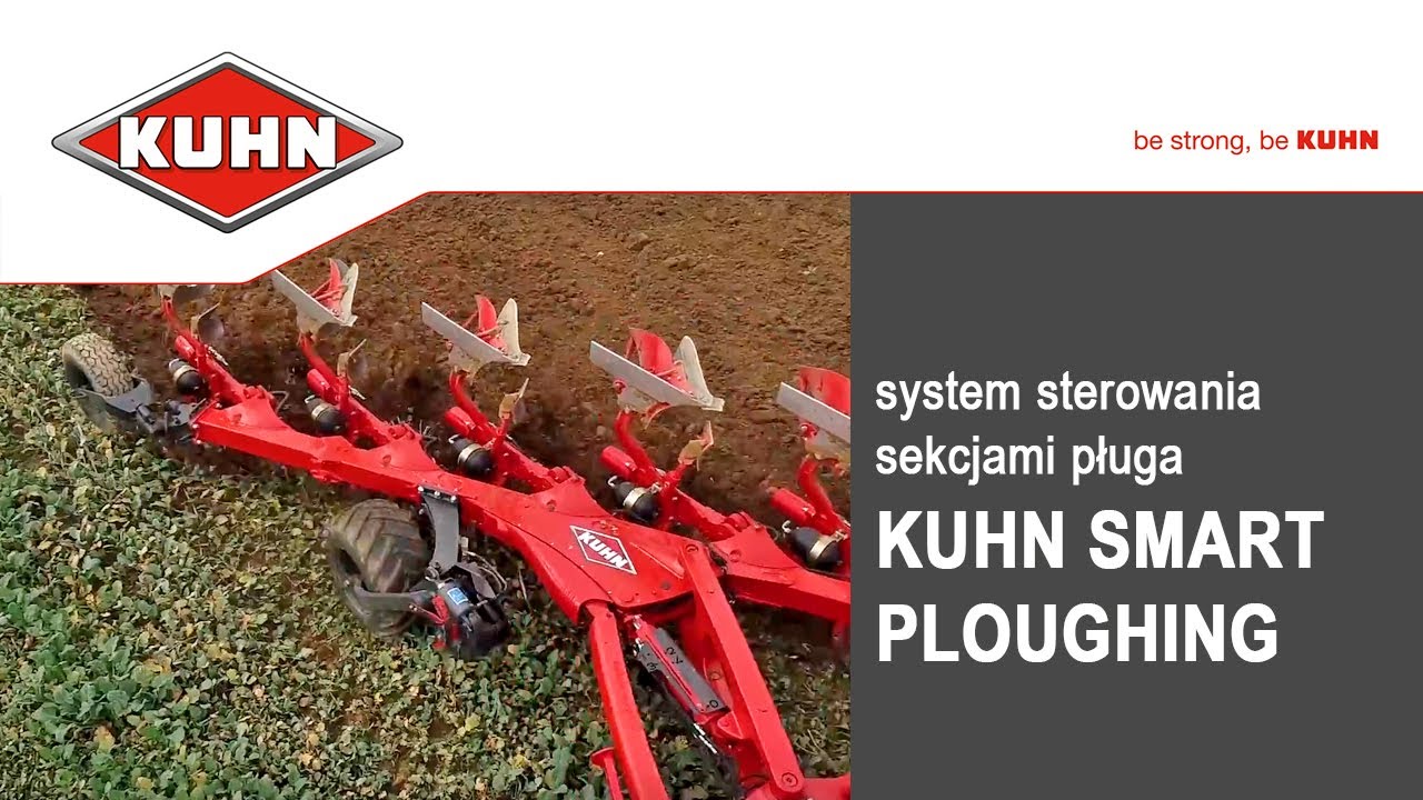 KUHN Smart Ploughing - system sterowania sekcjami pługa