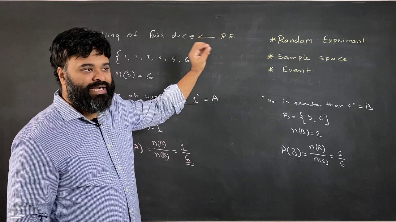 What is Random Experiment, Sample Space, Events in a probability | Imp. Probability Basics (Part 2)