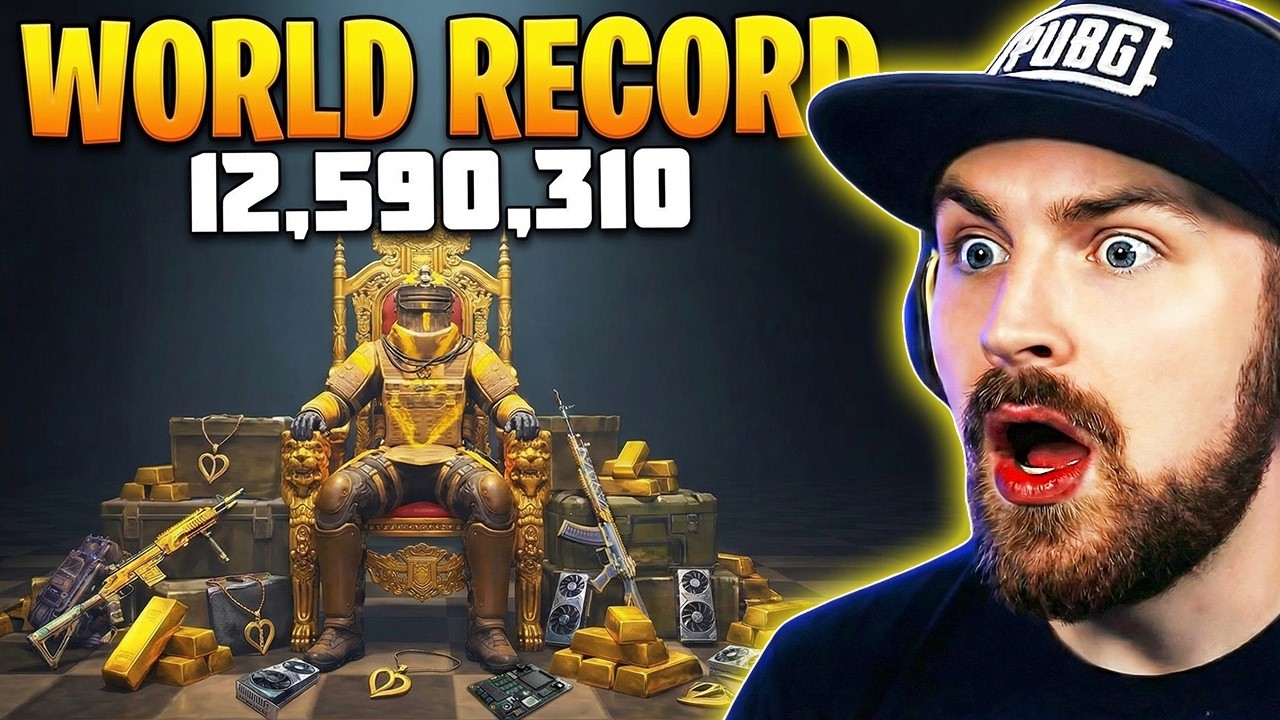 МИРОВОЙ РЕКОРД В METRO ROYALE: ДОБЫЧА — 12 590 310 долларов (без глюков) — PUBG MOBILE