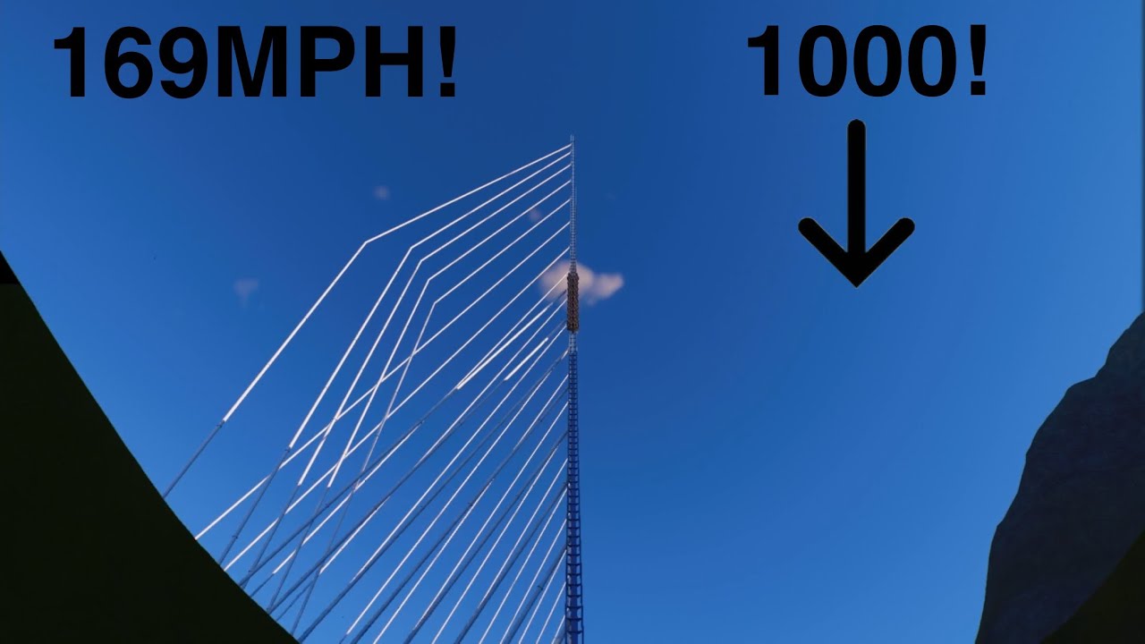 1000 Subscriber Special: A 1000 Foot Drop In Planet Coaster 2!