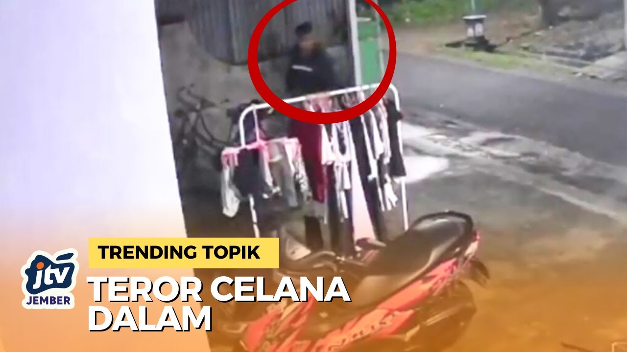[LIVE] BIKIN RESAH! PENCURI CELANA DALAM WANITA BERKELIARAN DI PERUMAHAN