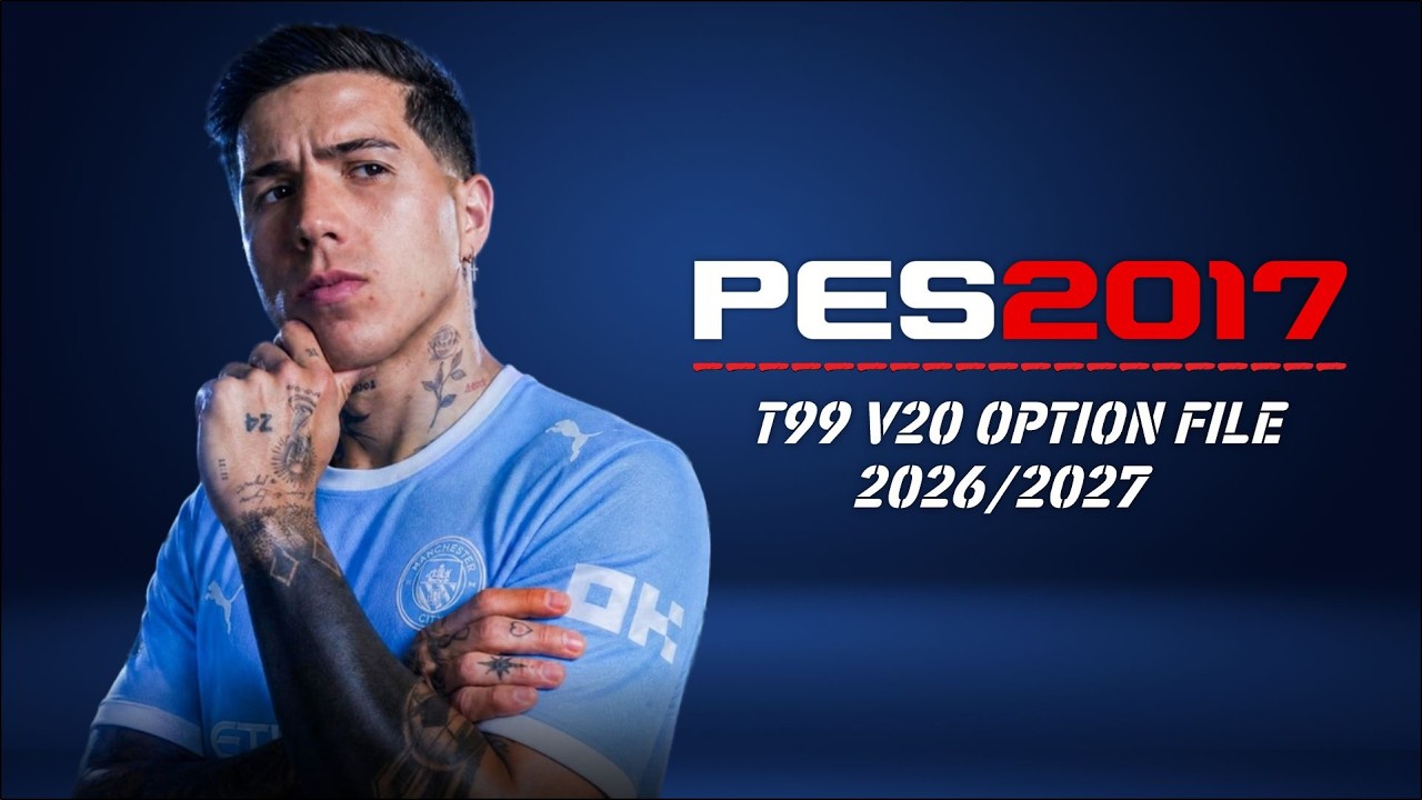 PES 2017 НОВЕЙШИЙ OPTION FILE T99 V20 | PES 2017 ПАТЧ СЕЗОН 2027