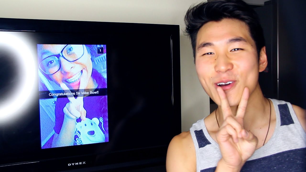 Opening Snapchats from Fans