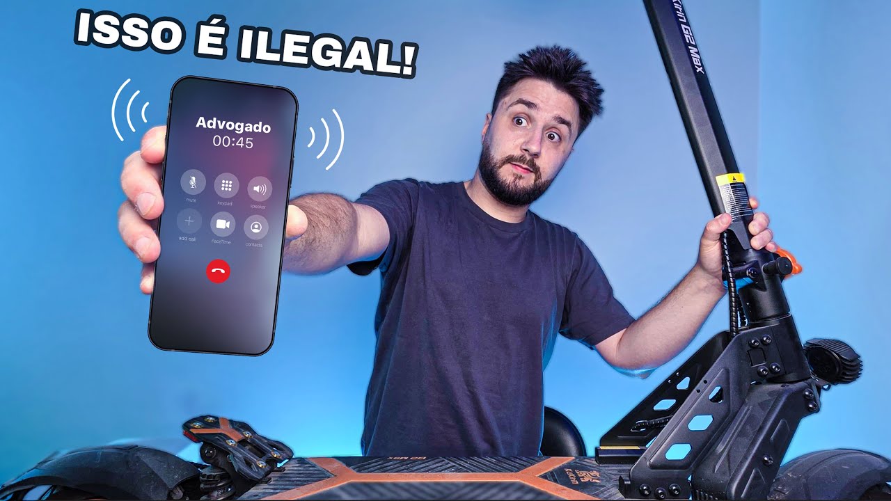 ISTO É ILEGAL 🔥 NOVA LEI para TROTINETES e BICICLETAS