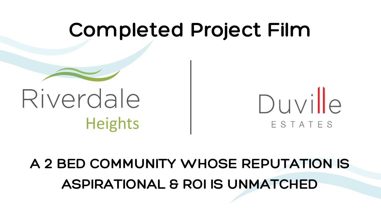 Completed Project Film | Riverdale Heights | Duville Estates | Pune