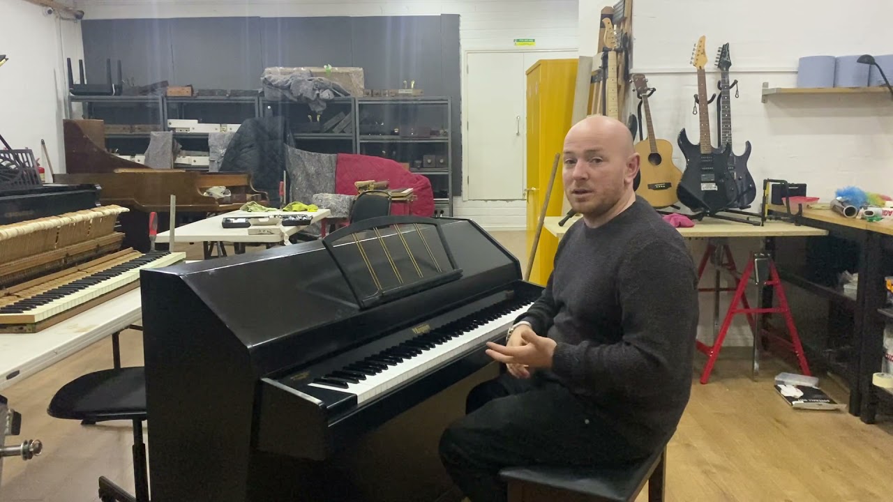 Eavestaff Mini Black Upright Compact Piano on eBay at Sherwood Phoenix Pianos Nottingham