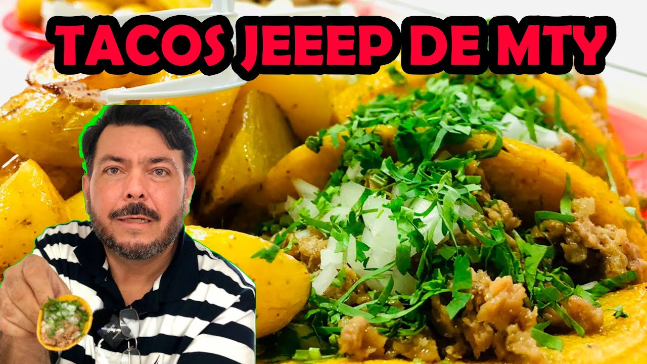 TACOS JEEP EN MONTERREY,  N.L. l La Ruta del Tacos l La Vaquita