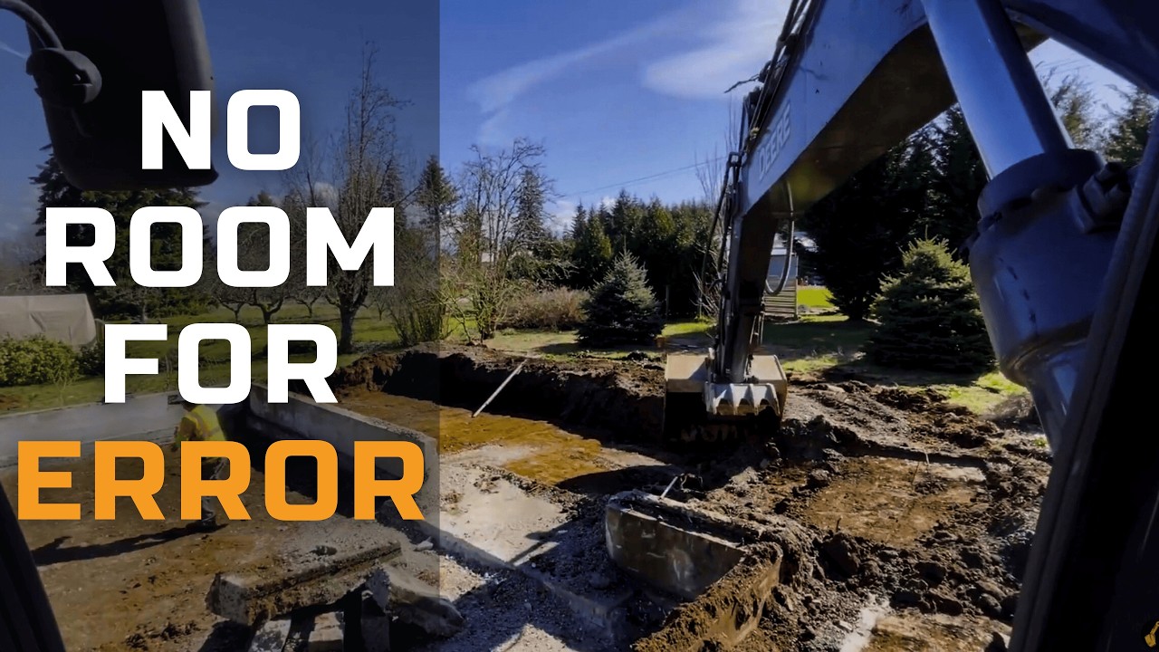 One Wrong Move and It’s Cracked! Precision Excavation Around Foundation