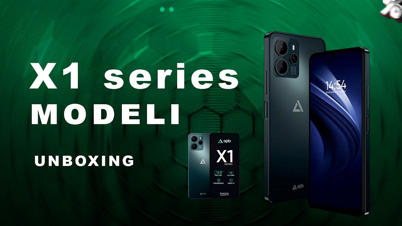 ''ajib X1'' smartfonini taqdim qilamiz!