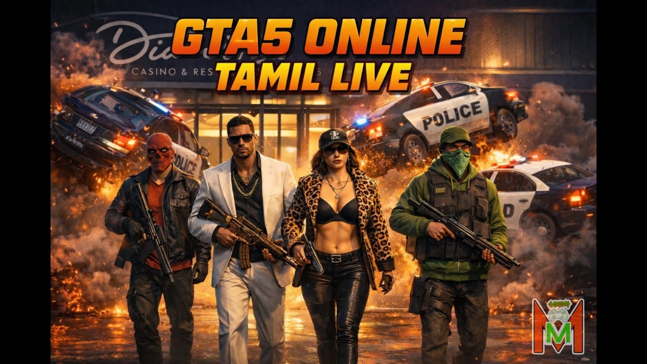 🔴GTA 5 Online Tamil Live 💰 | Missions, Heists & Tamil Gameplay #gtavonline #gtatamil #gtaonlinelive