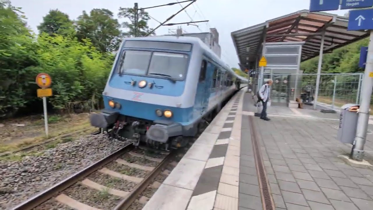 Regionalbahnfahrt Wuppertal/Ennepetal in Echtzeit mit Ersatzzug, RE13 (n-Wagen)